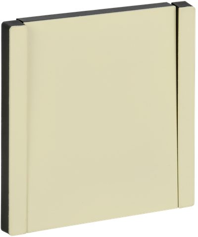 FORTE&PIANO Выключатель 1-клавишный проходной 10А FP803M металл серый сланец IEK