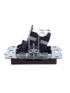 BRITE Розетка компьютерная двойная RJ45 кат.5E РК10-2-БрТБ темная бронза IEK5