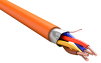 ITK Кабель огнестойкий КПСЭнг(А)-FRLS 1х2х0,20 оранжевый (200м)