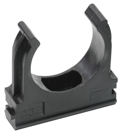 ELASTA Держатель с защелкой CF32 черный (5шт/компл) IEK