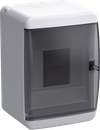 TEKFOR Mini Корпус пластиковый КМПн-4 IP41 белый IEK0