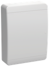 TEKFOR Корпус пластиковый ЩРН-П-24 IP41 белая дверь IEK0