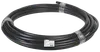 Труба гладкая жесткая тяжелая ПНД d=20мм черная (25м) IEK1