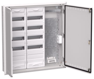 TITAN 5 Корпус комбинированный ЩРв-120 (3х60) 880х885х130мм IP30 белый IEK