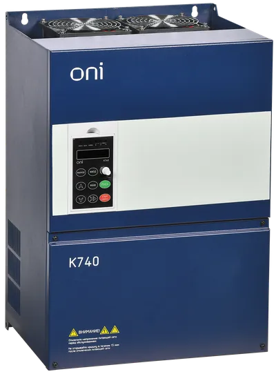 Преобразователь частоты K740 380В 3Ф 3,7-5,5кВт 9-13А встроенный тормоз Энкодер Profibus ONI