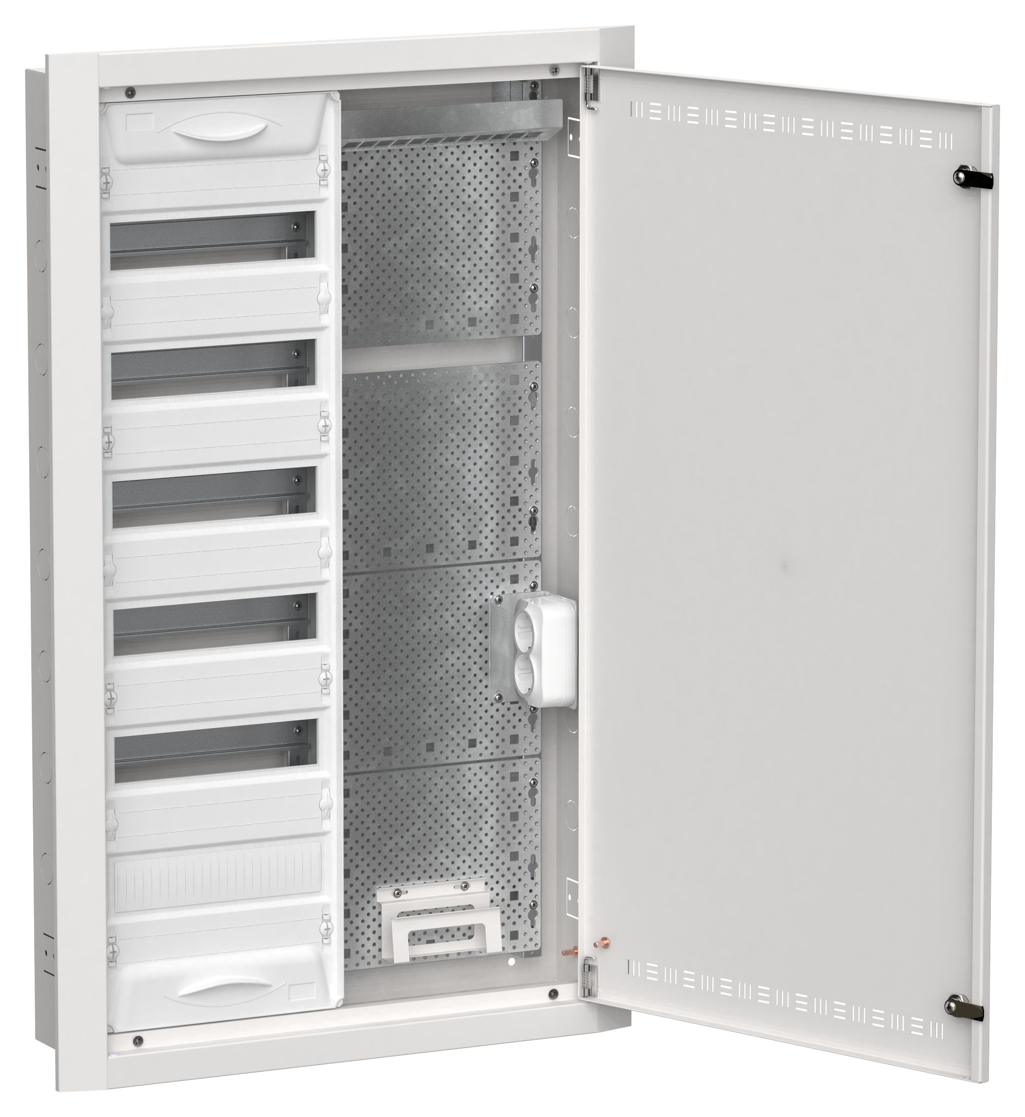 TITAN 5 Корпус комбинированный ЩРв-72 (2х72) 1005х625х130мм IP30 белый IEK (TI5-51-V-2X072-30)