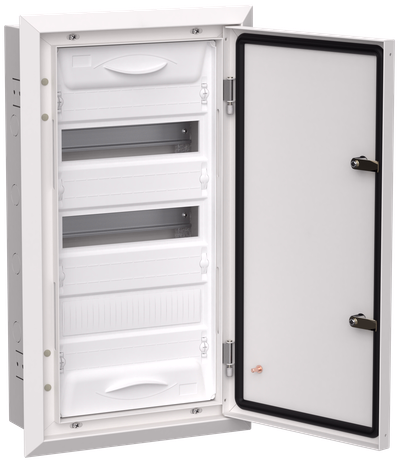 TITAN 5 Корпус металлический ЩРв-36 (1х36) 630х365х130мм IP31 белый (одна дверь) IEK